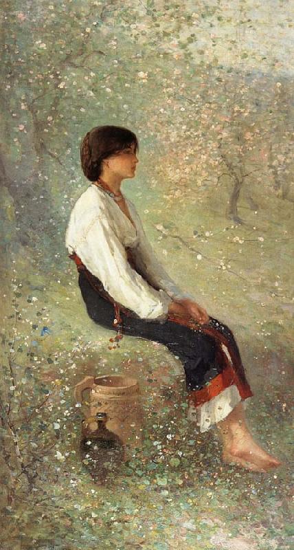 Nicolae Grigorescu Spring china oil painting image